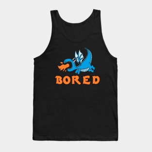 Bored, Silly Dragon Tank Top